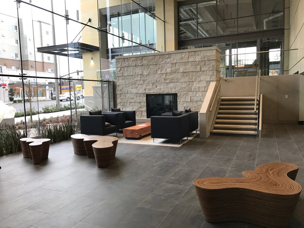 Sneak Peek Lincoln Square Expansion Office Tower Lobby Downtown