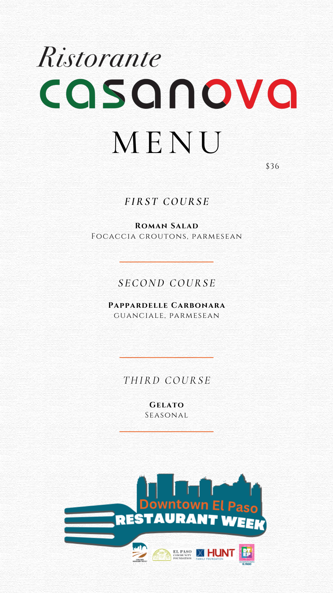 Downtown El Paso Restaurant Week 2023 DMD Downtown El Paso