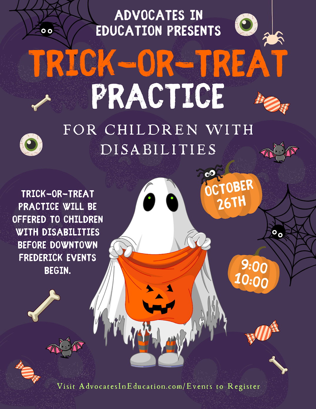 TrickOrTreat Practice Advocates In Education • Downtown Frederick