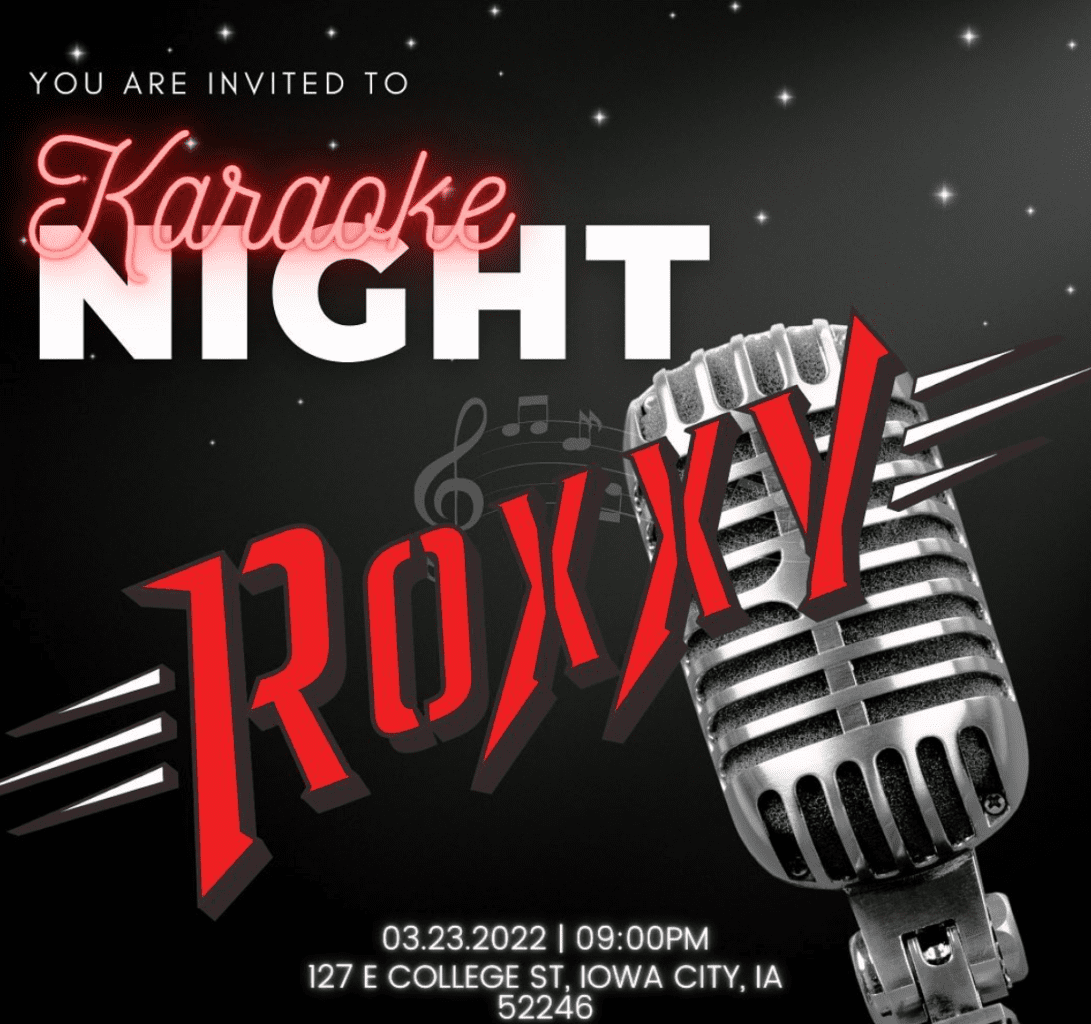 Iowa City Events 2023 Karaoke | Iowa City Downtown District