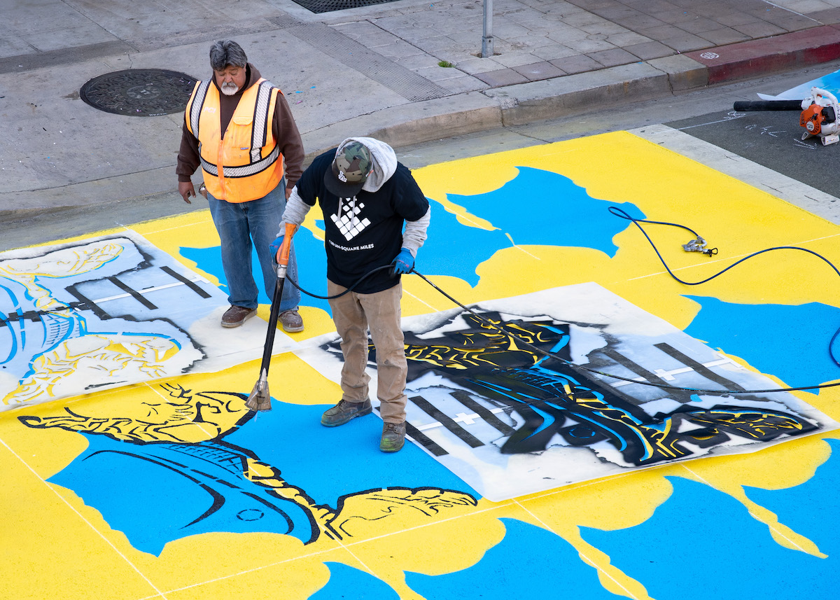 Art You Can Walk On Creative Crosswalks Get a Fresh Coat of Paint