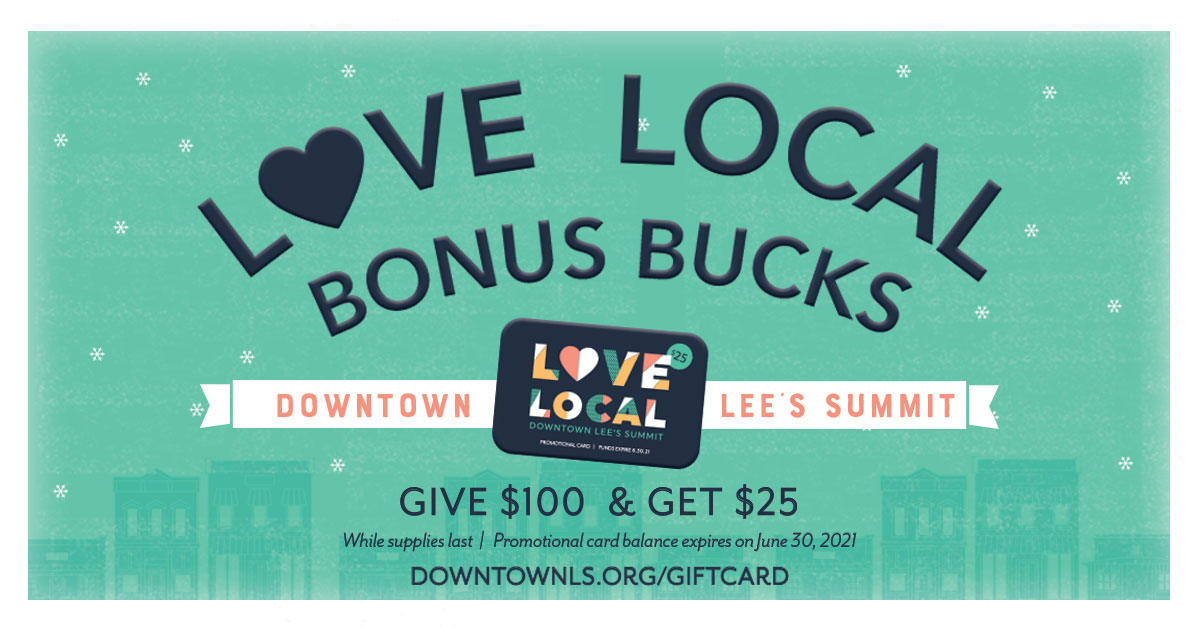 Gift Card Downtown Lee's Summit