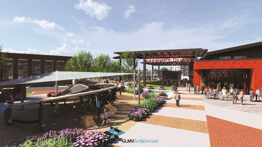 Lee’s Summit Downtown Market Plaza Groundbreaking Ceremony Downtown