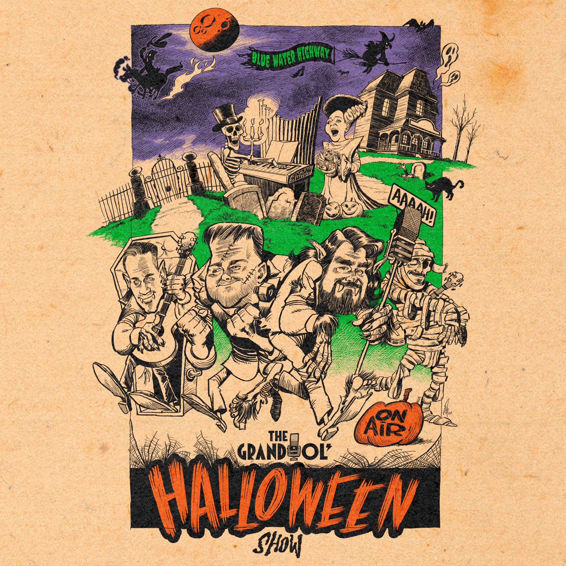 Will Hearn's Grand Ol' Halloween Show New Braunfels Downtown