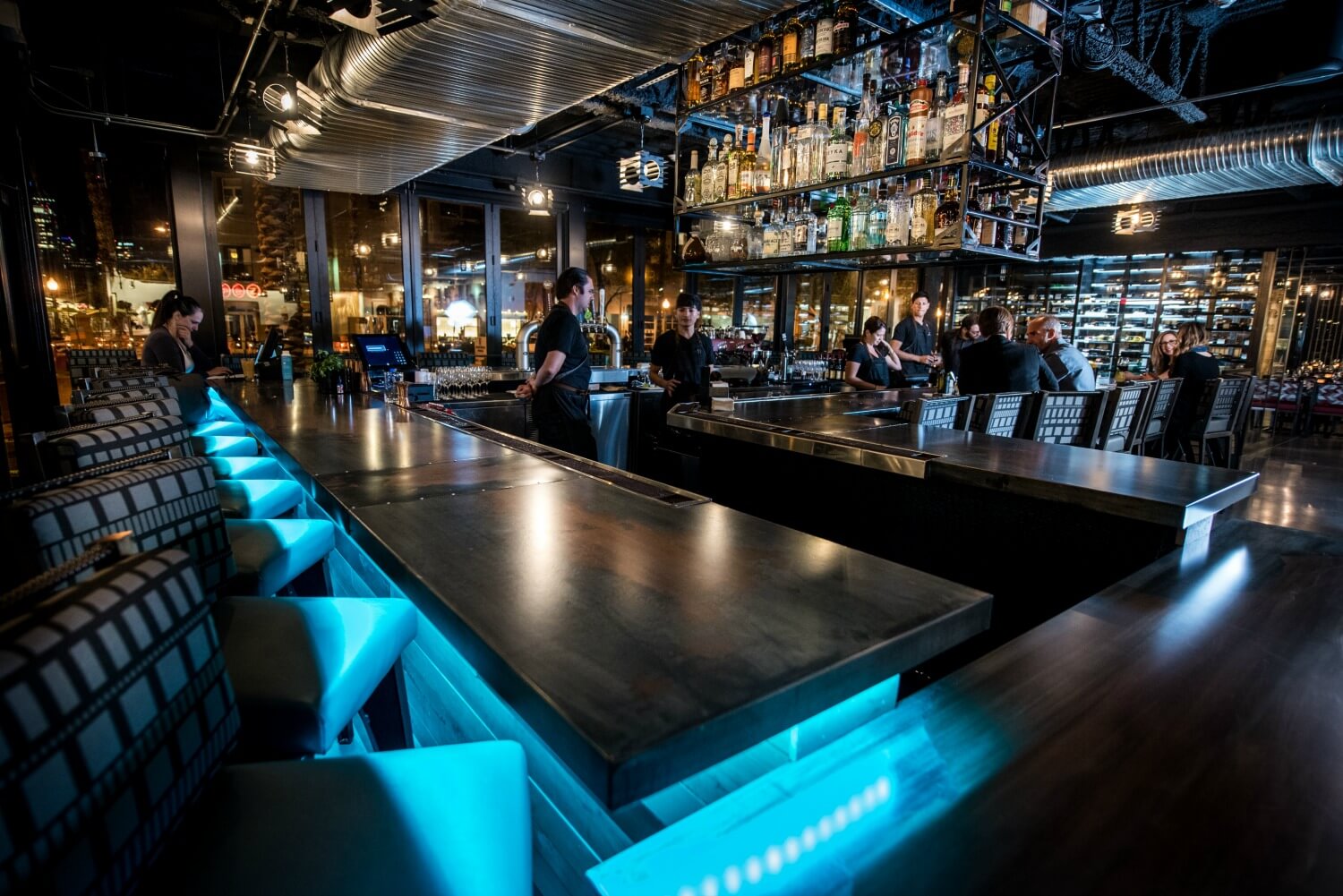 MATCH Bar Blue (3) Downtown Phoenix Journal