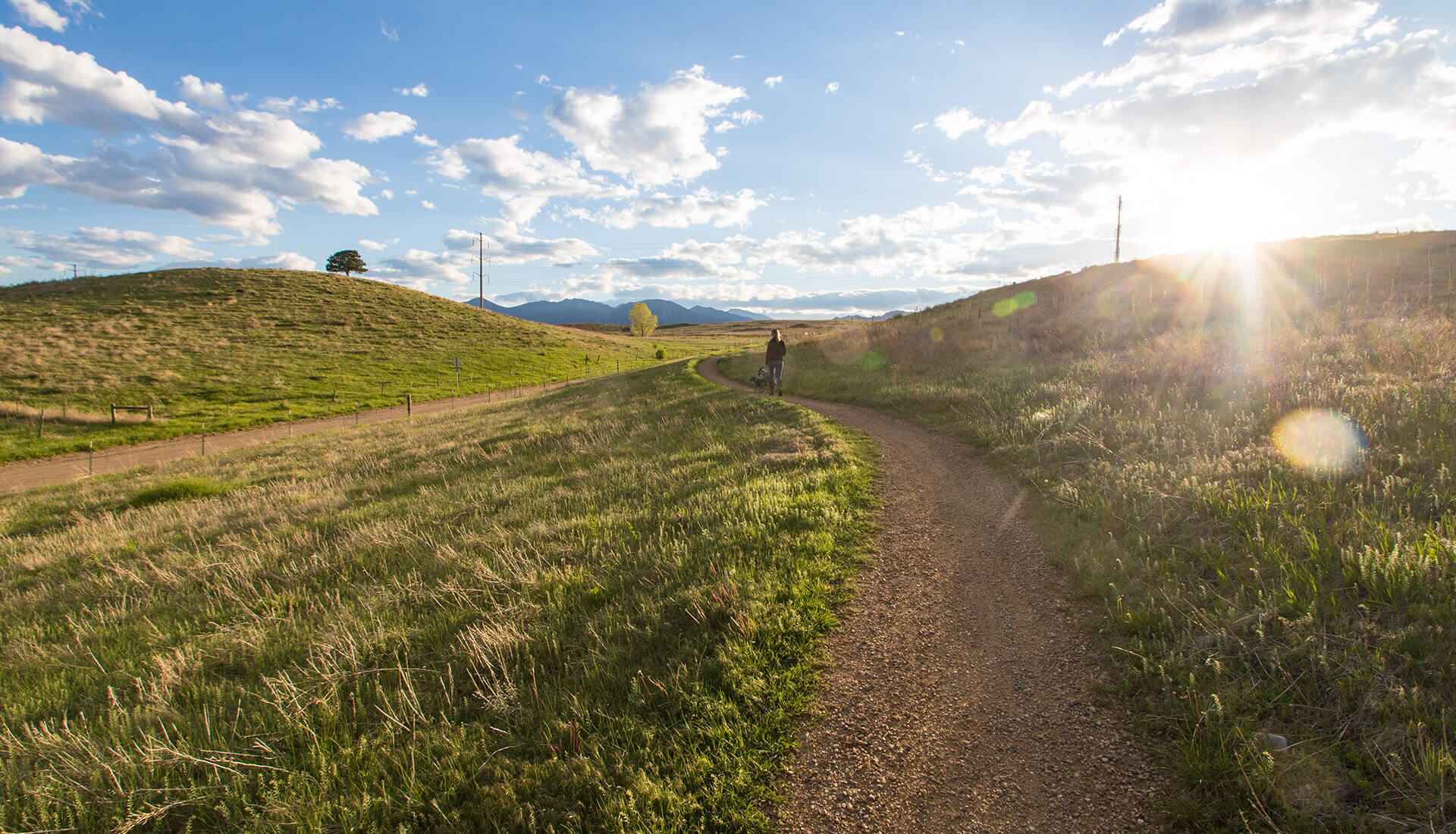 Downtown Superior has abundant open space to enjoy the Colorado