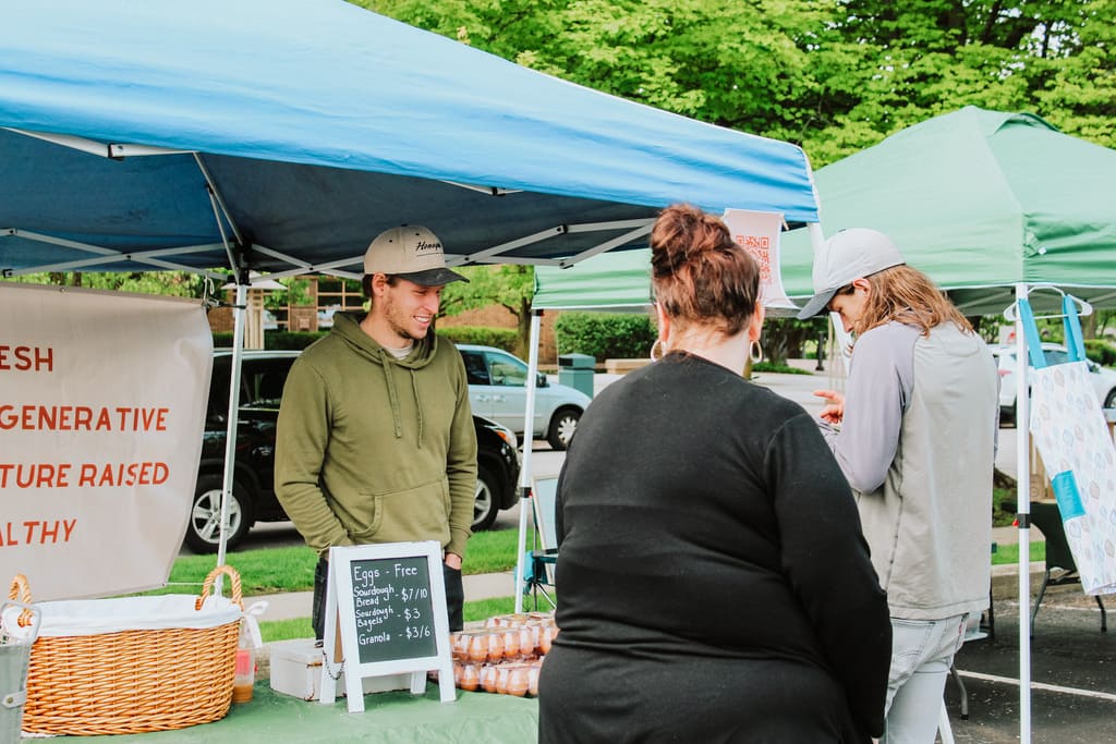 Putting fresh, local food first at the Downtown Wabash Farmers Market Downtown Wabash, Inc.