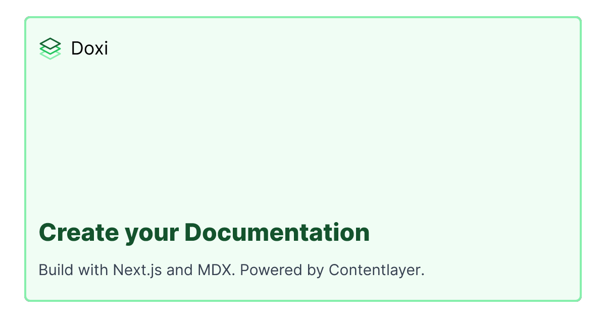 Doxi Open Graph Images