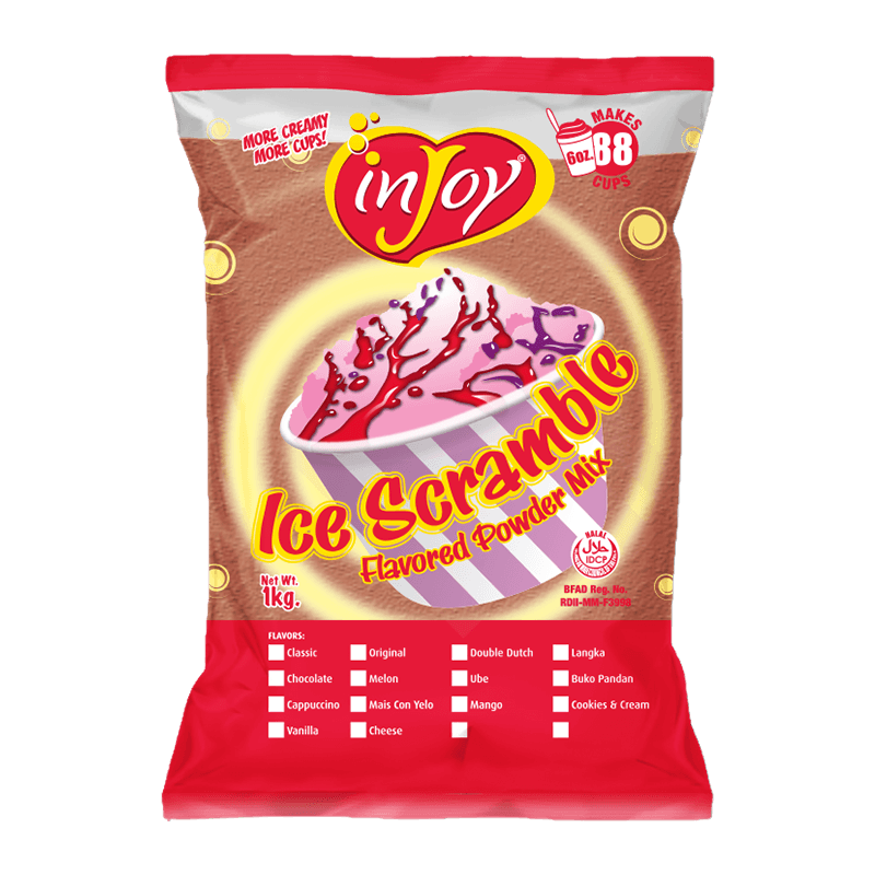 Chocolate Ice Scramble 1kg inJoy