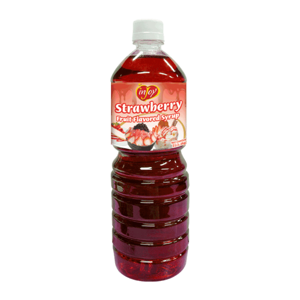 Strawberry Flavored Syrup 1L inJoy
