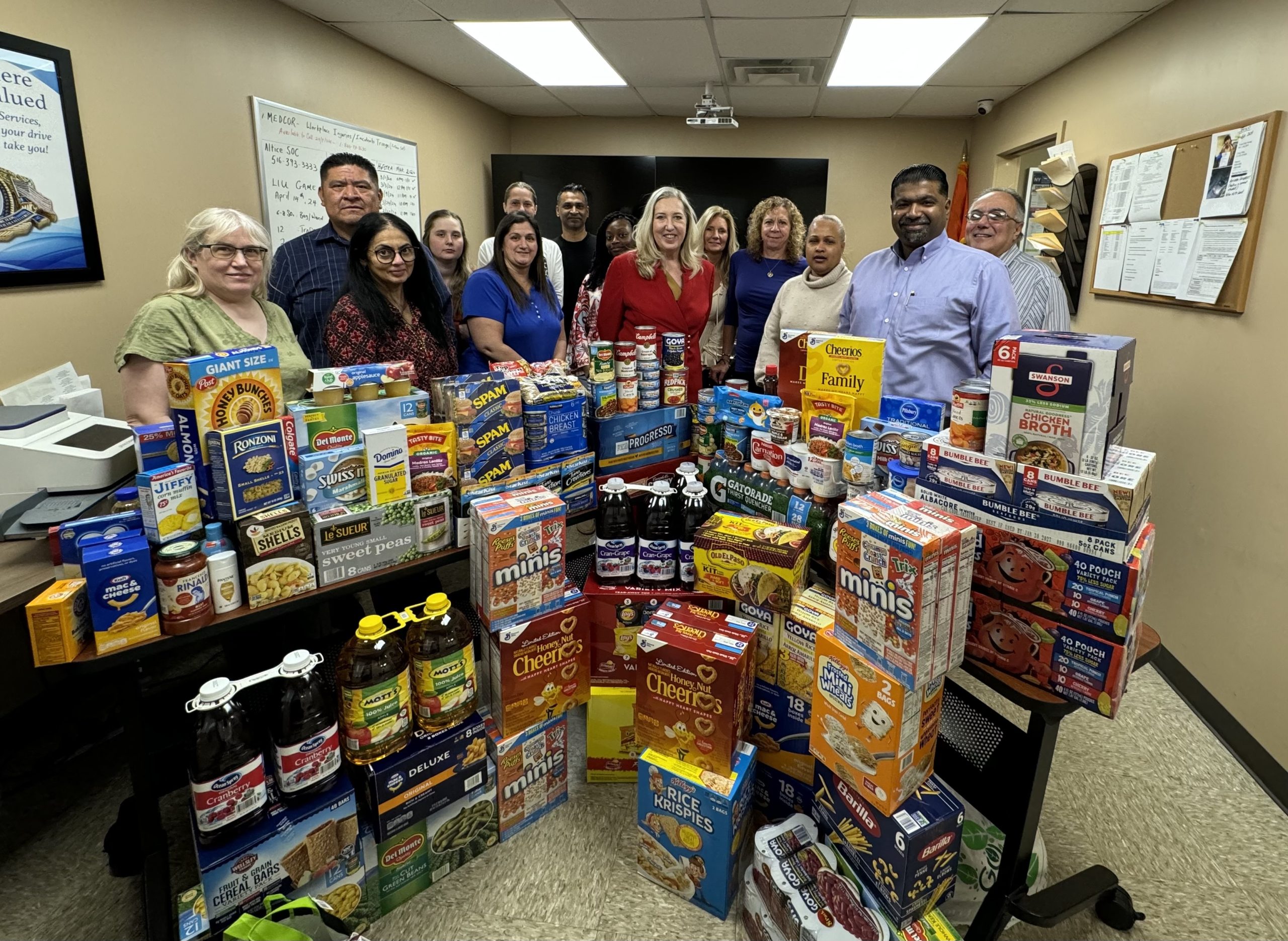 DSS Collects Record Food Drive Donations Doyle Security Services