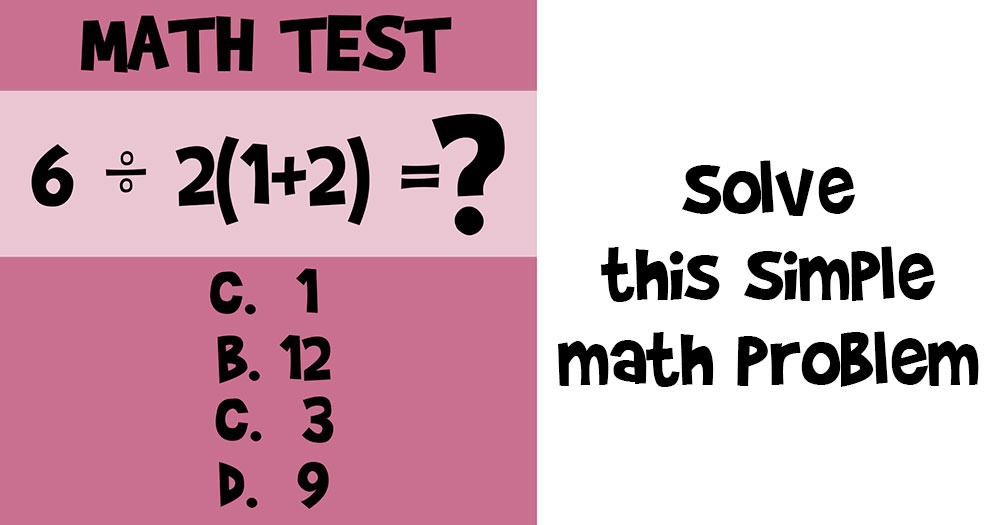 What's the Answer to this SIMPLE Math Problem? Page 3 of