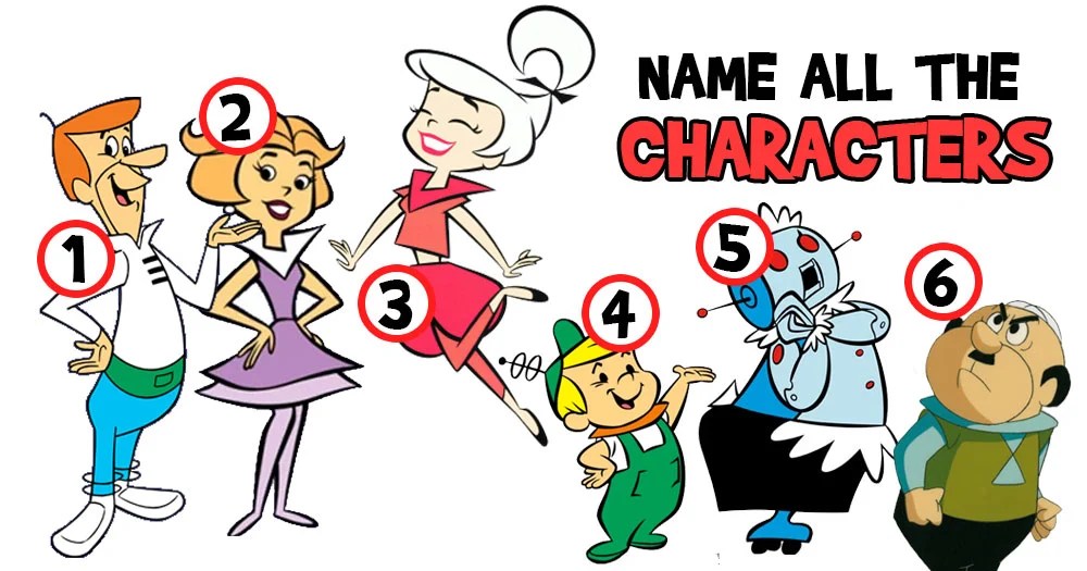 Name all 6 Main Characters from the Jetsons DoYouRemember?