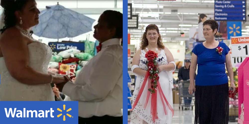 Couple Decides To Get Married In The Garden Section Of Walmart For A
