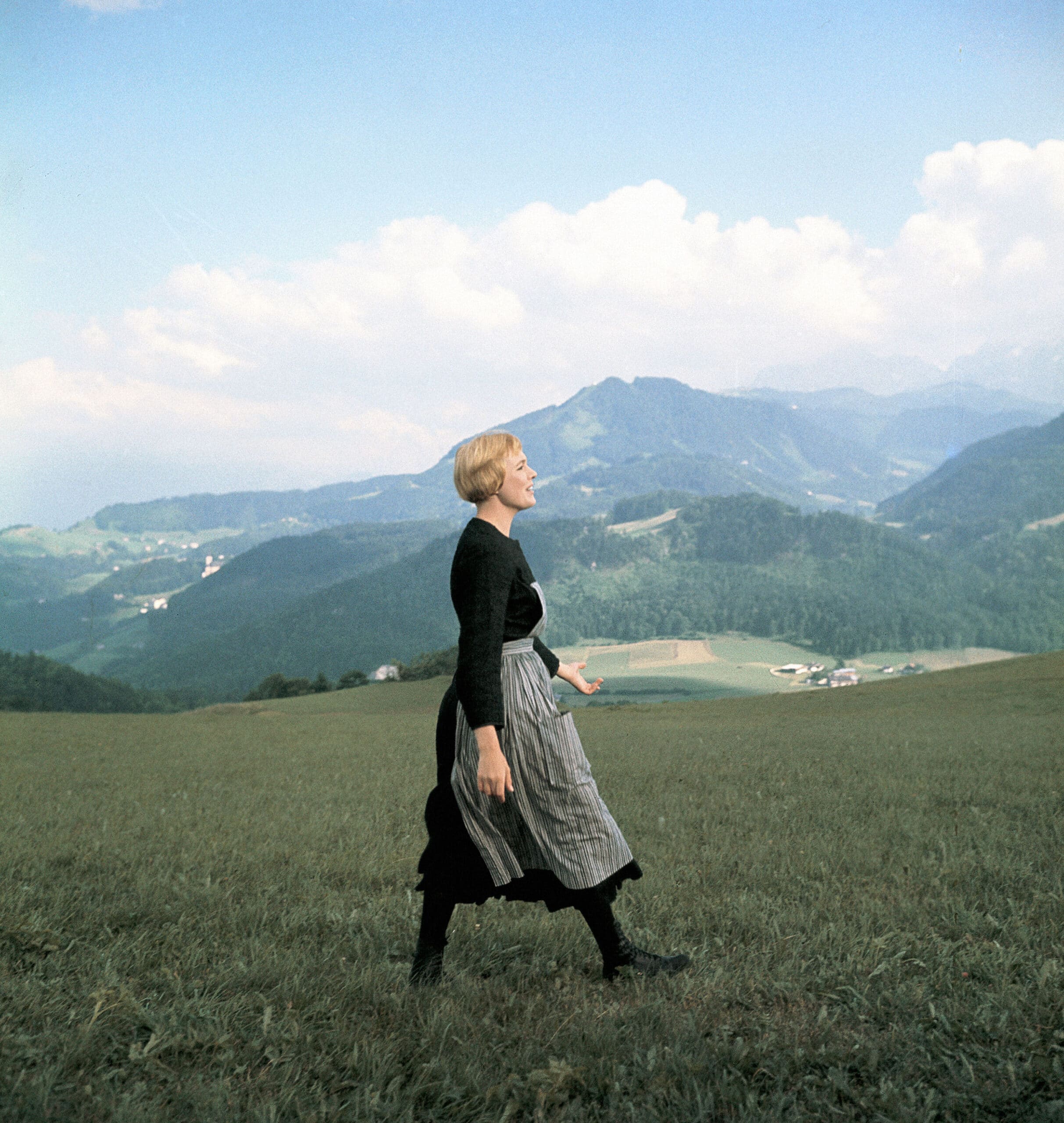 Julie Andrews Struggled With The Opening Scene Of 'The Sound Of Music'