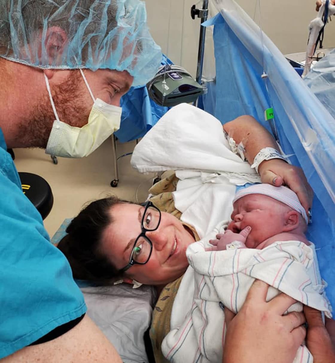 Mom Gives Birth To Healthy 14lb. Baby After Suffering 19 Miscarriages