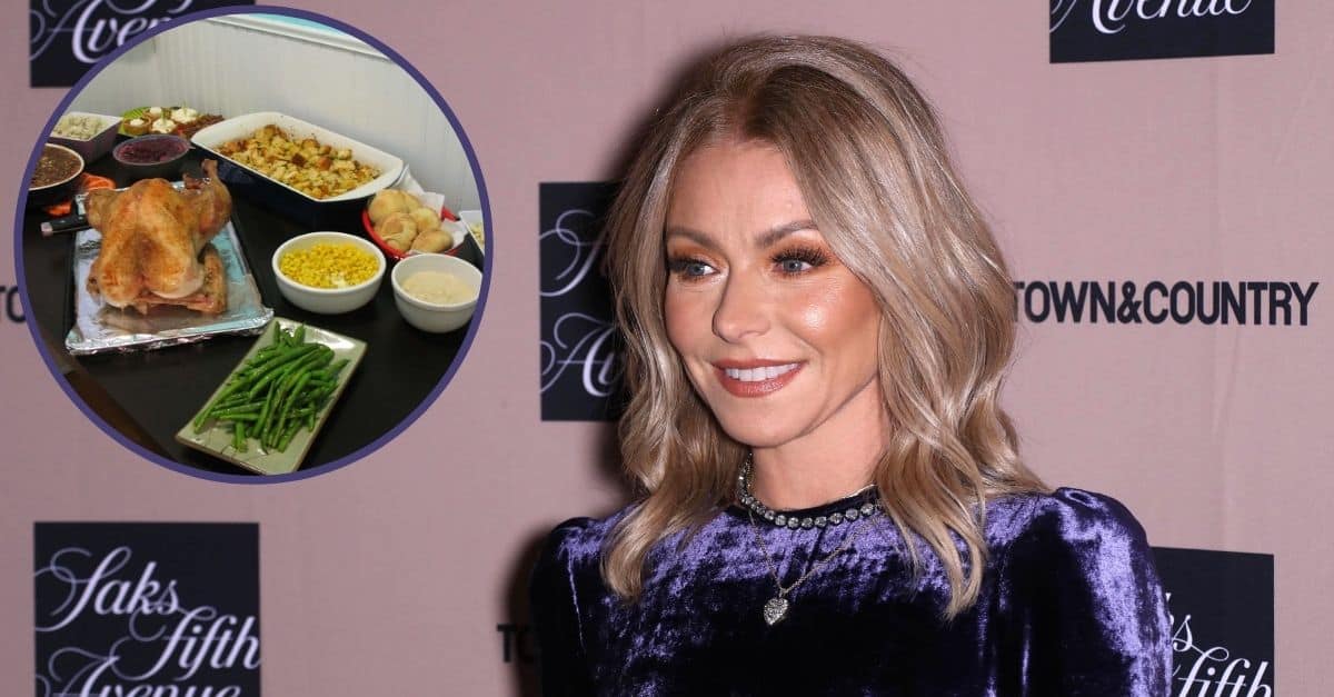 Kelly Ripa Causes Stir With Controversial Thanksgiving Dinner Statement