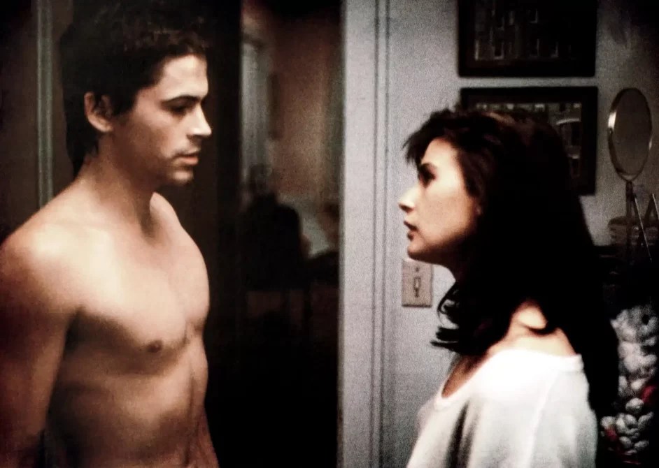 Rob Lowe Had A Crush On Demi Moore During 'St. Elmo's Fire'