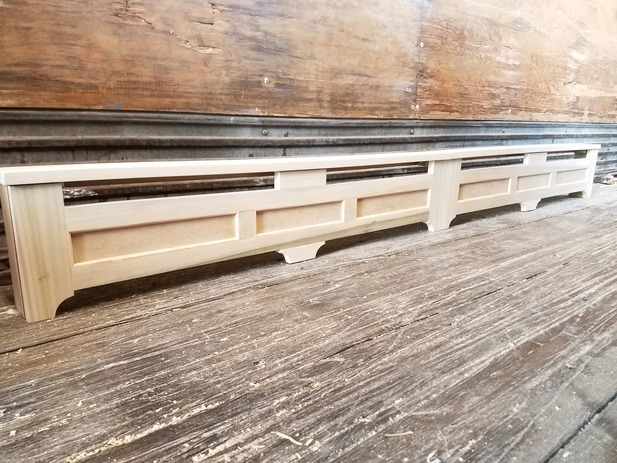 Custom Baseboard Heater Covers Shipped to you Direct DIY Installation