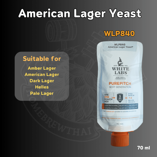 WLP840 American Lager Yeast® (70 ml) By Homebrewthai