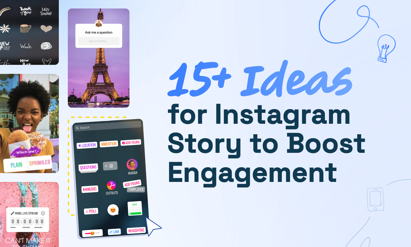 15+ Instagram Story Ideas and tips to boost engagement Flixier