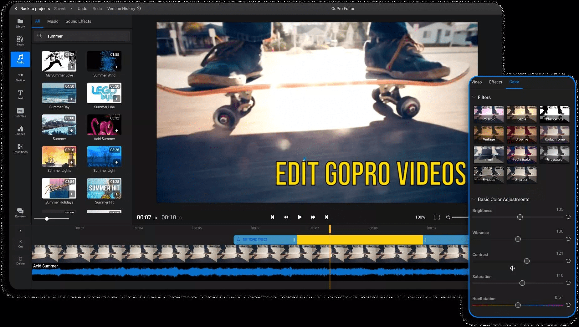Edit GoPro Videos Online GoPro Video Editor Fast & Simple Flixier