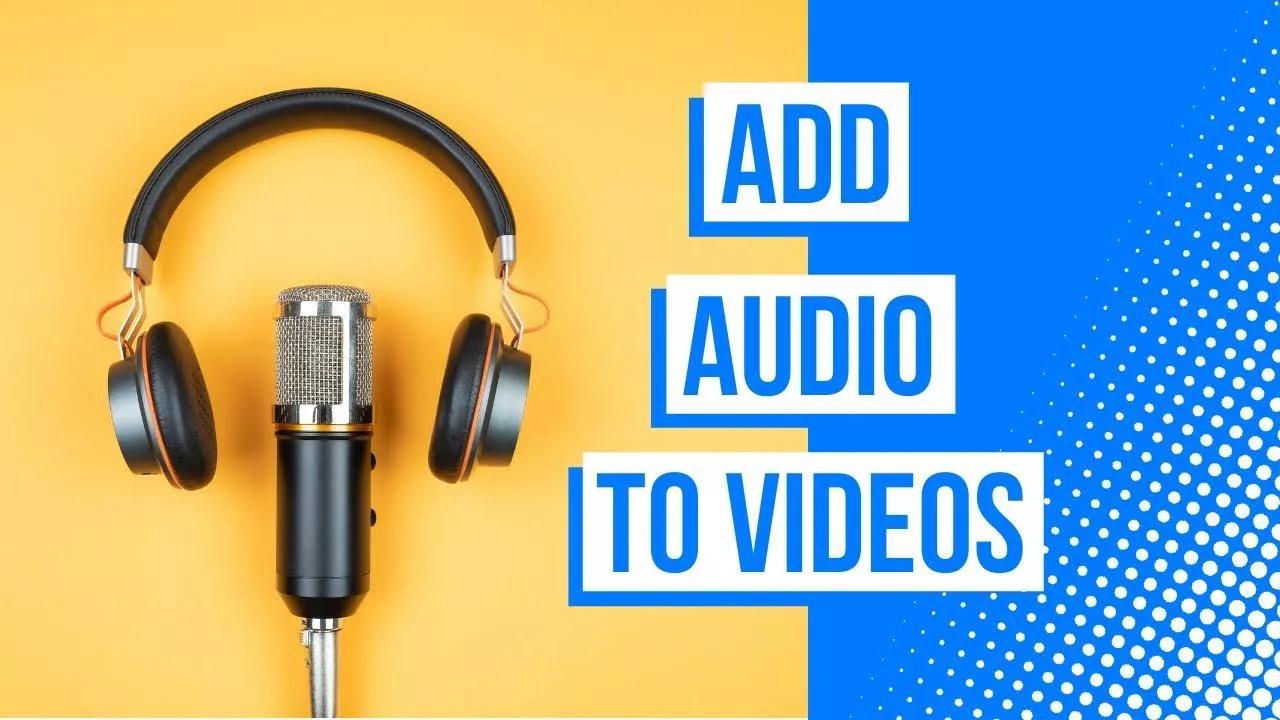 Add audio to MP4 No downloads or installs required Flixier