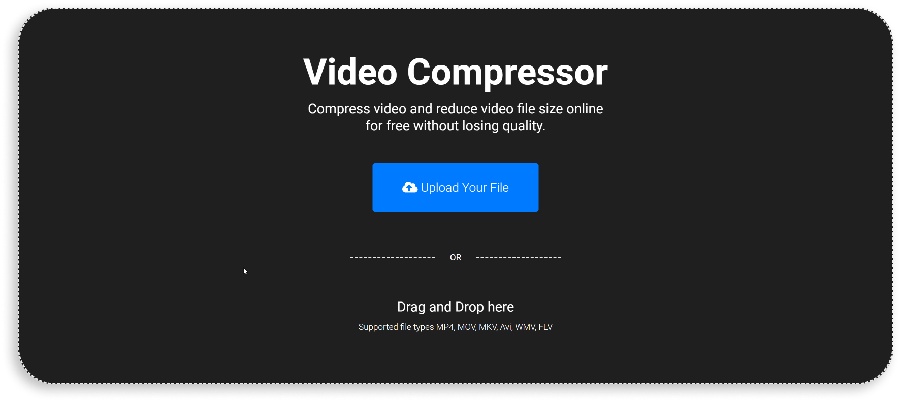 How to Compress a Video on MacBook Flixier