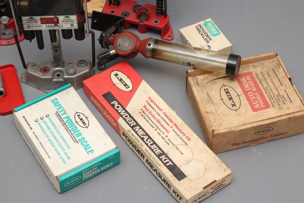 A quantity of ammunition loading equipment Hartleys Auctioneers & Valuers