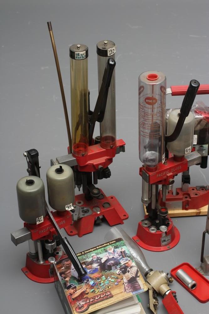 A quantity of ammunition loading equipment Hartleys Auctioneers & Valuers