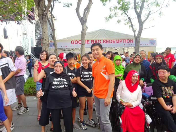 Community Chest Heartstrings Walk 2015 Disabled People's Association