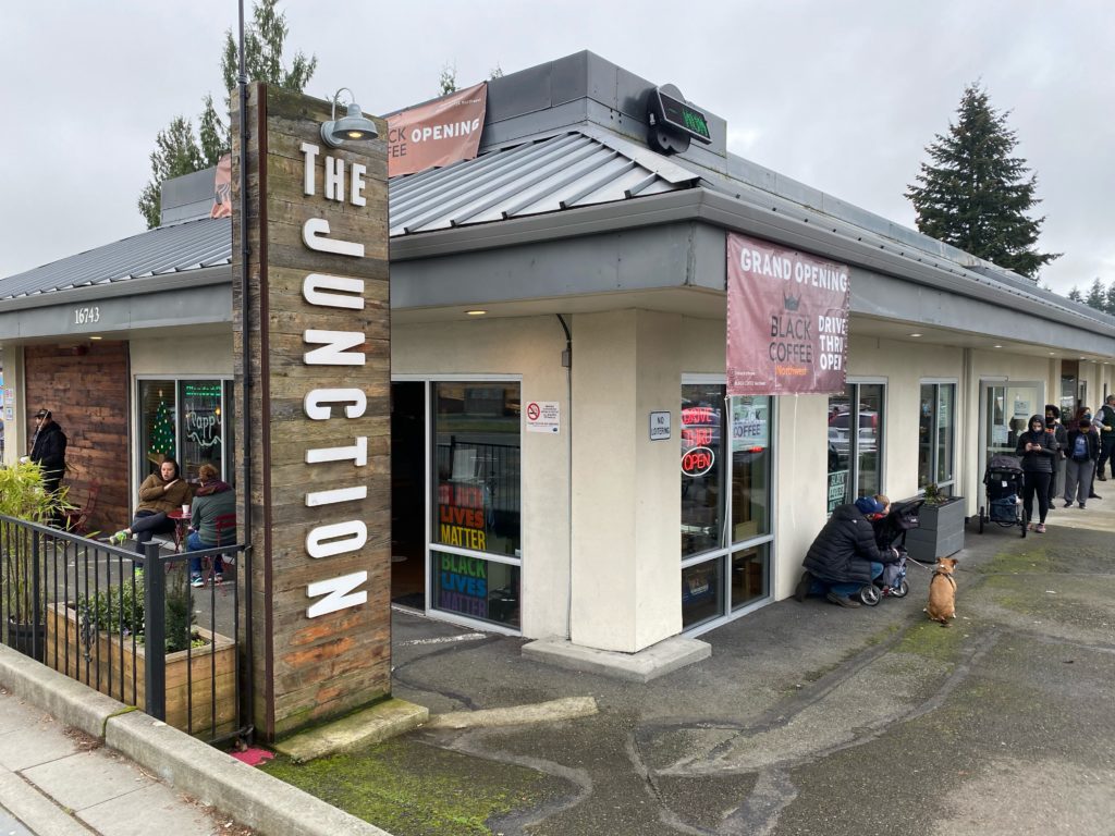 Just Around the Corner Shoreline's Black Coffee reopens