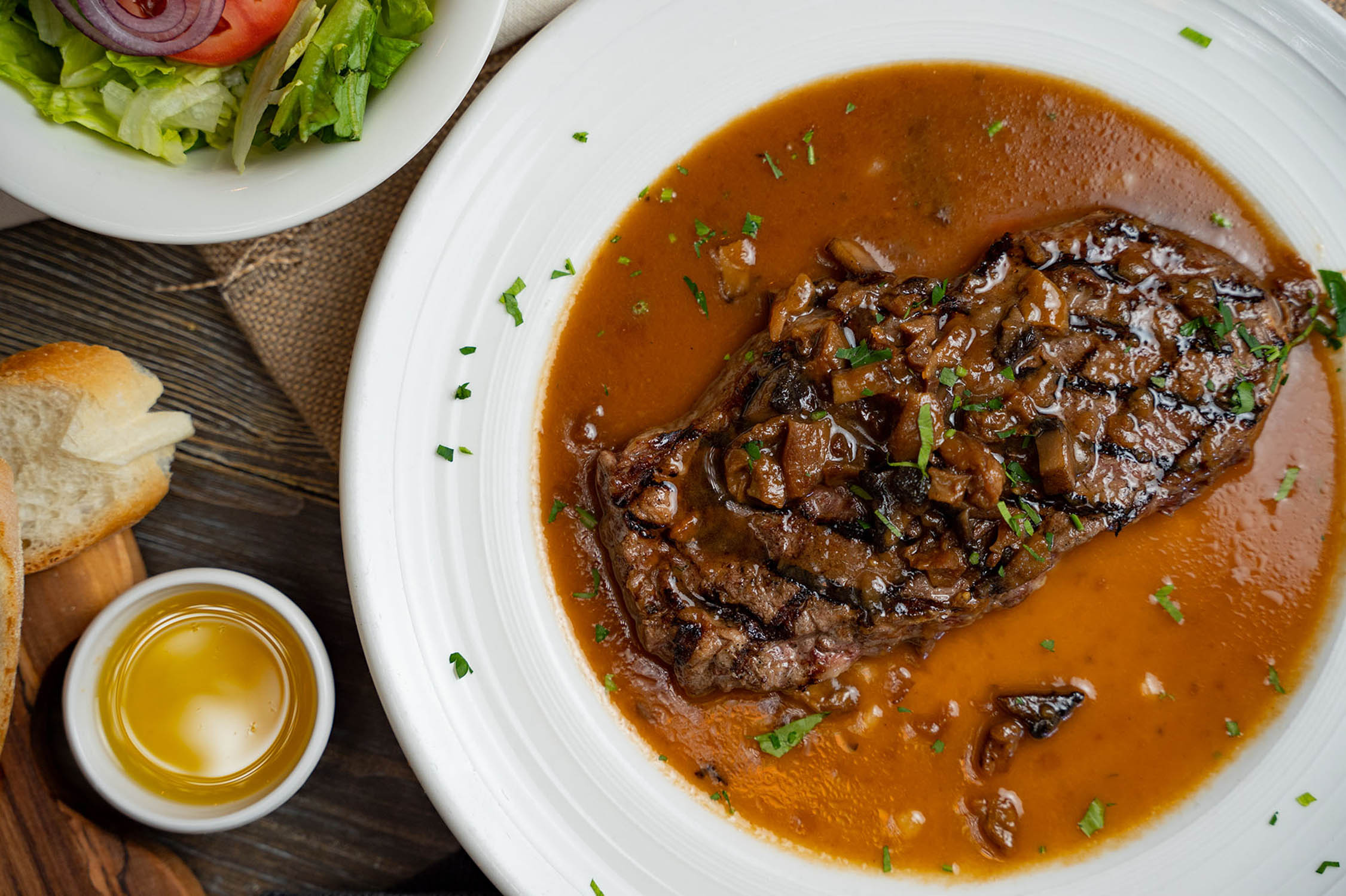 Steak Porcini D’Parma Restaurant