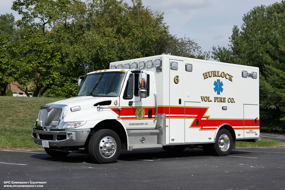 Hurlock Volunteer Fire Company / PL Custom Titan MediumDuty Ambulance DPC Emergency