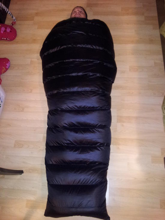 MYOG down quilt Backpacking Light