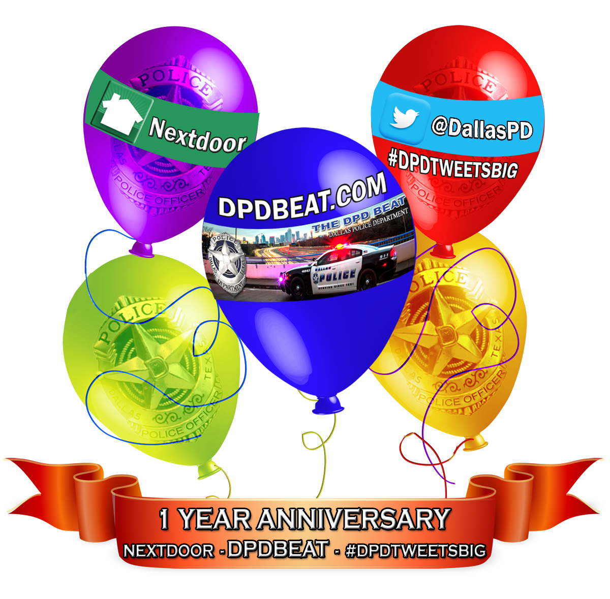 Social Media Anniversary! DPD Beat