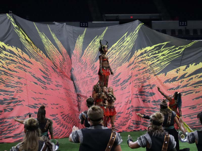 Marching Arts Performance Props DPG Performs