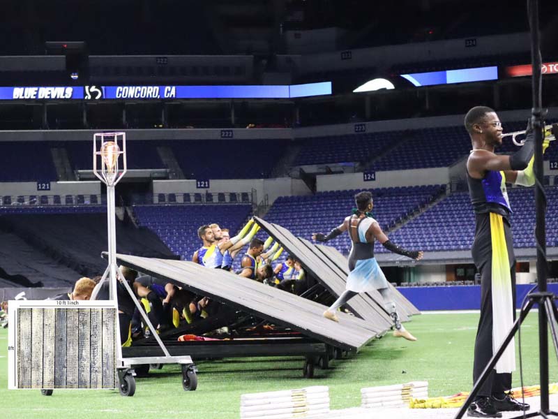 Marching Arts Performance Props DPG Performs