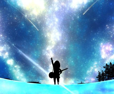 心理テスト】心惹かれる幻想的なイラストでわかる、こうなりたい自分 | 占いTvニュース 神秘的かつ幻想的な背景イラストを描きます アイコンやヘッダー、サムネイルなどに利用できます。 | イラスト作成 | ココナラ