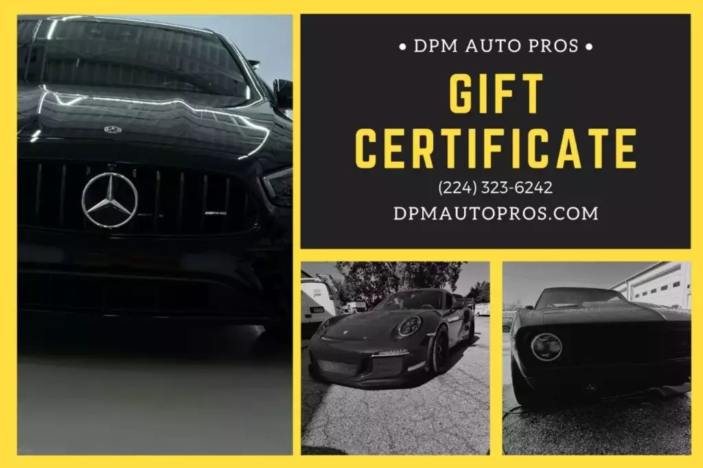 Car Detailing Gift Certificates — DPM Auto Pros