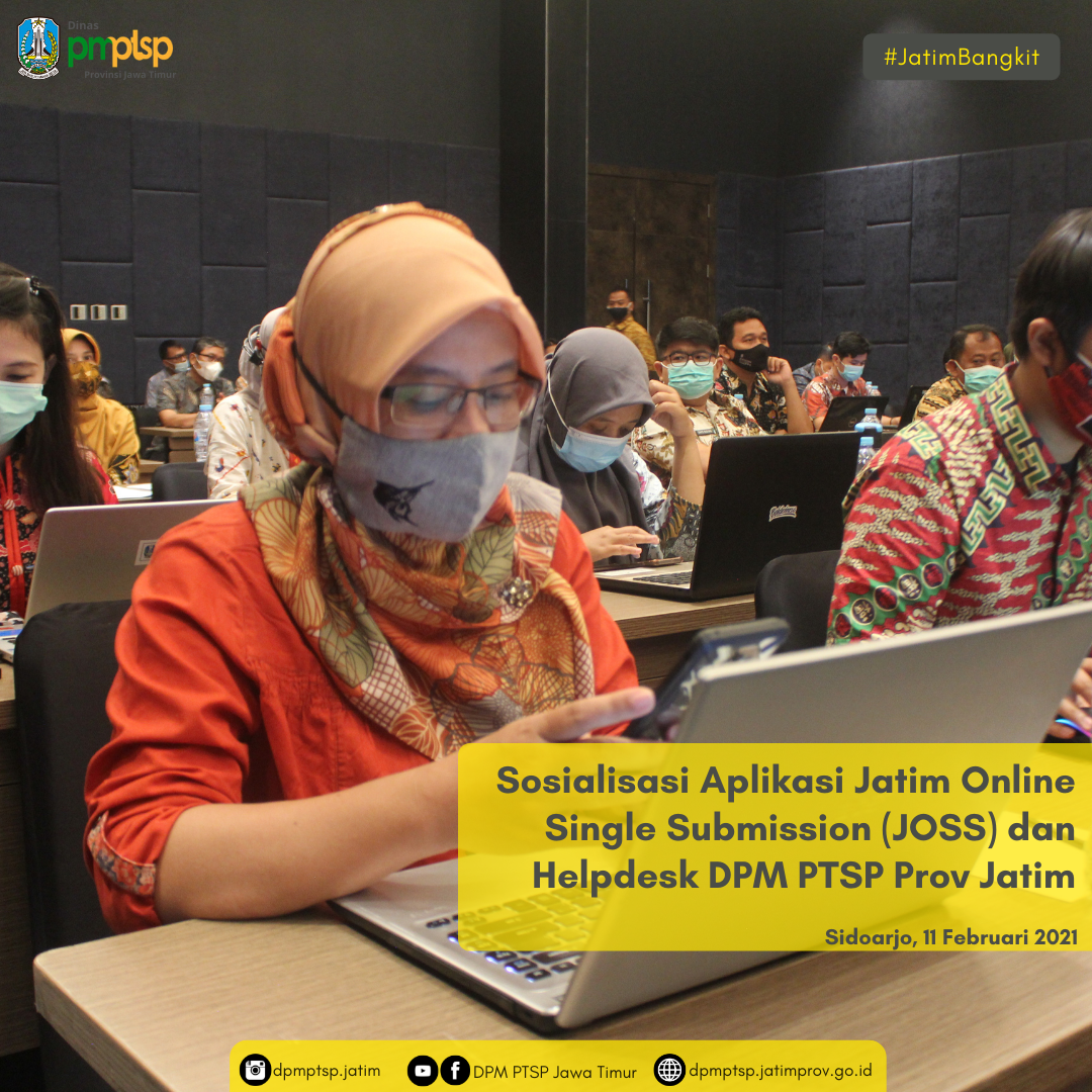 DPMTSP JOSS Memerlukan Sinergi dan Kolaborasi antar OPD