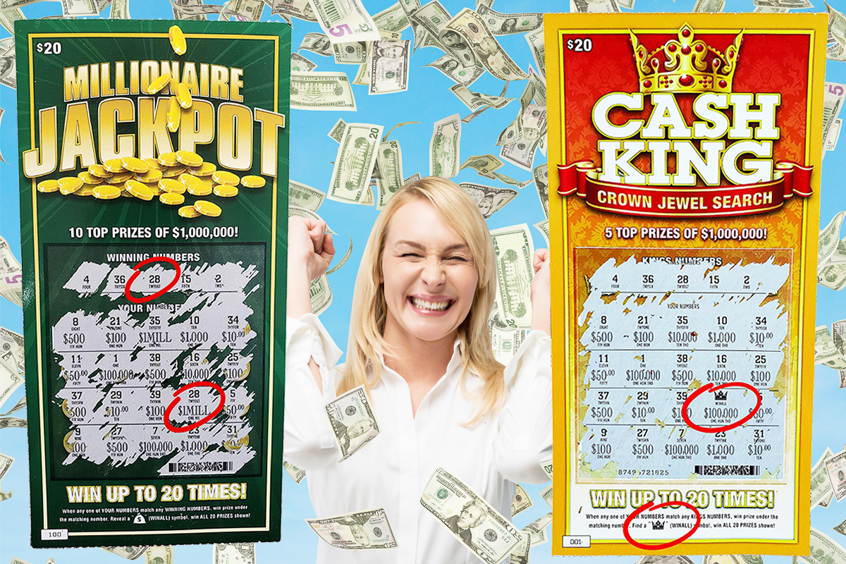 Fake Lottery Tickets Living Sharp