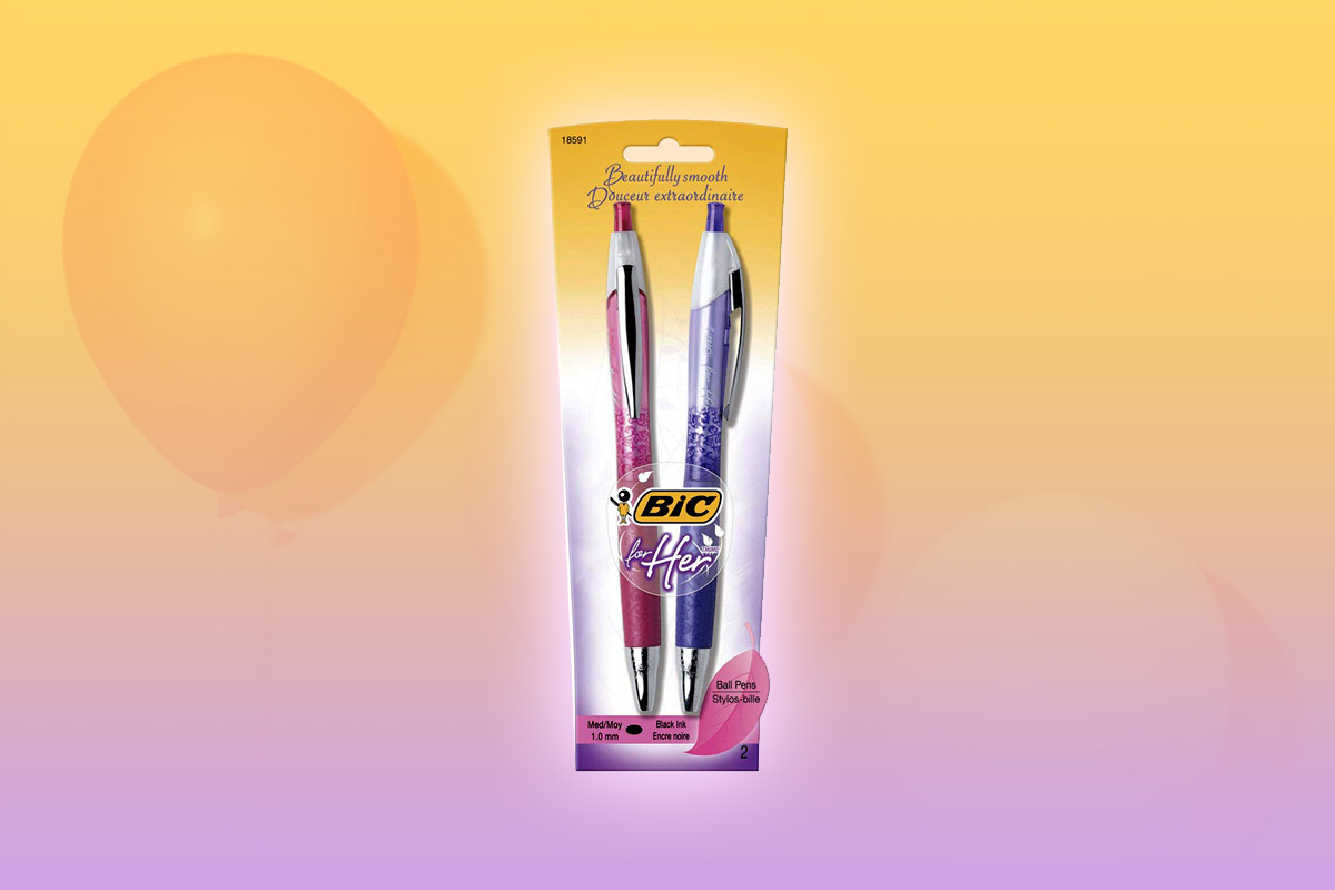 Bic Pens for Her Living Sharp