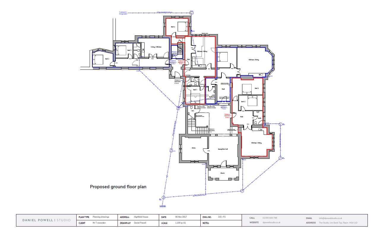 redevelop Highfield House, a grade 2 Victorian Villa in the center of