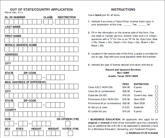 tx driver license renewal texas driver license address change
