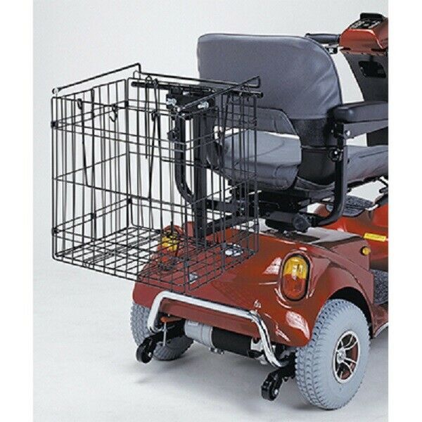 Large Collapsible Rear Basket,Fits All Full Size 3&4Wheel Scooters W/3