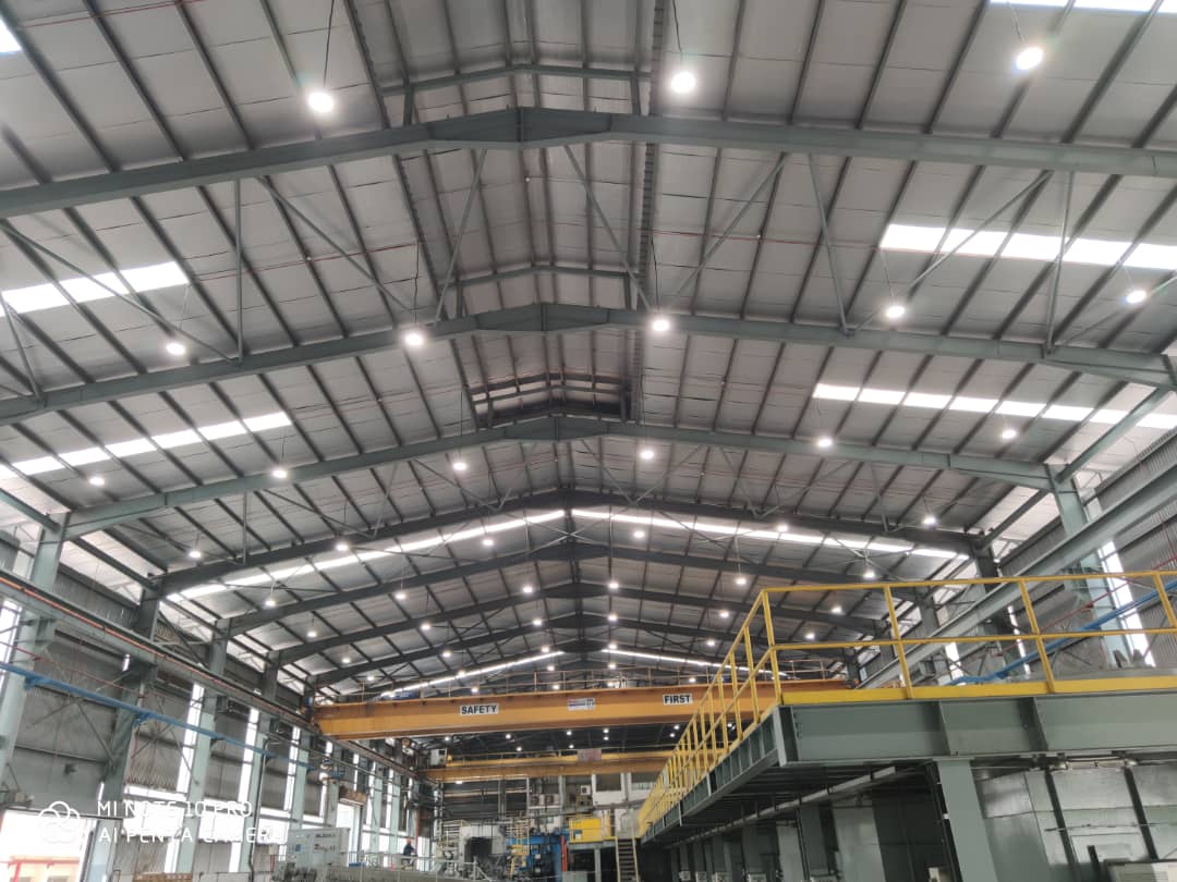 Energy Saving With LED Lighting For Factory Green Energy Solutions