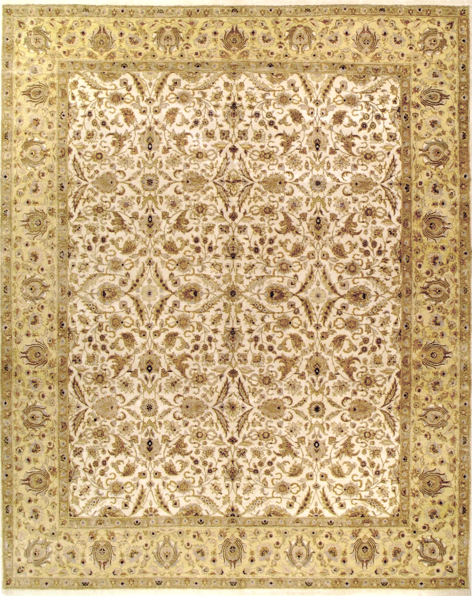 Kashmir Collection Tabriz Ivory Gold