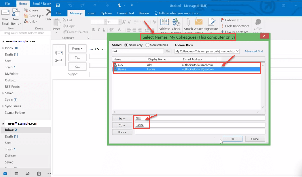 How to set schedule in Microsoft Outlook 2016 Help with Outlook 2016