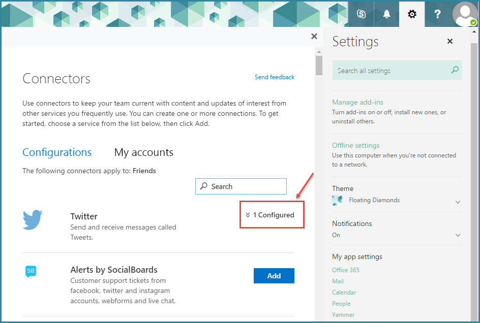 How to remove Connectors in Office 365 Office 365 Support
